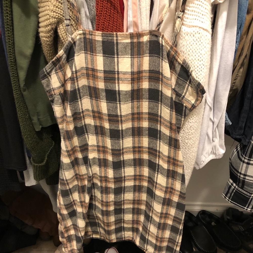 plaid dress